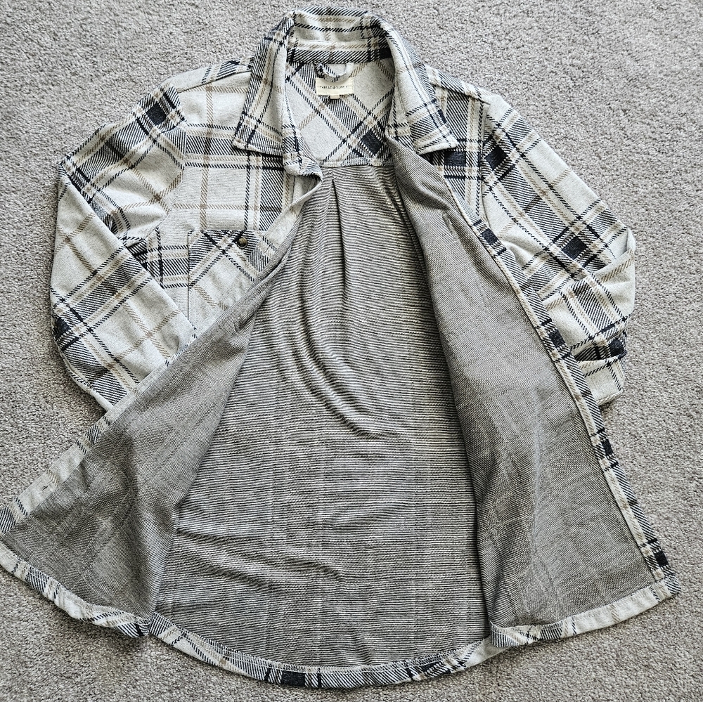 Thread & Supply Plaid Shirt Jacket - Picture 4 of 6